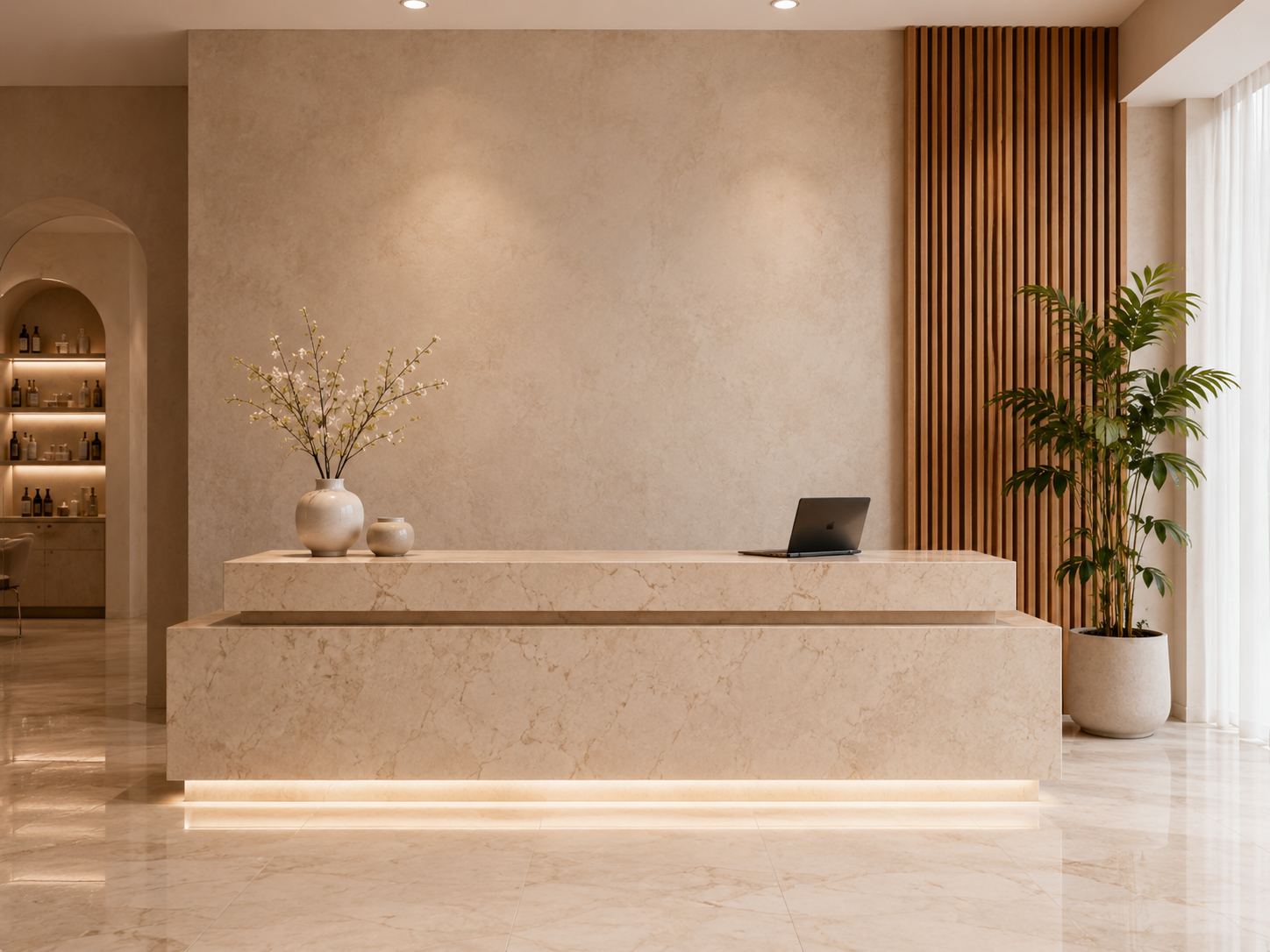 Salon reception
